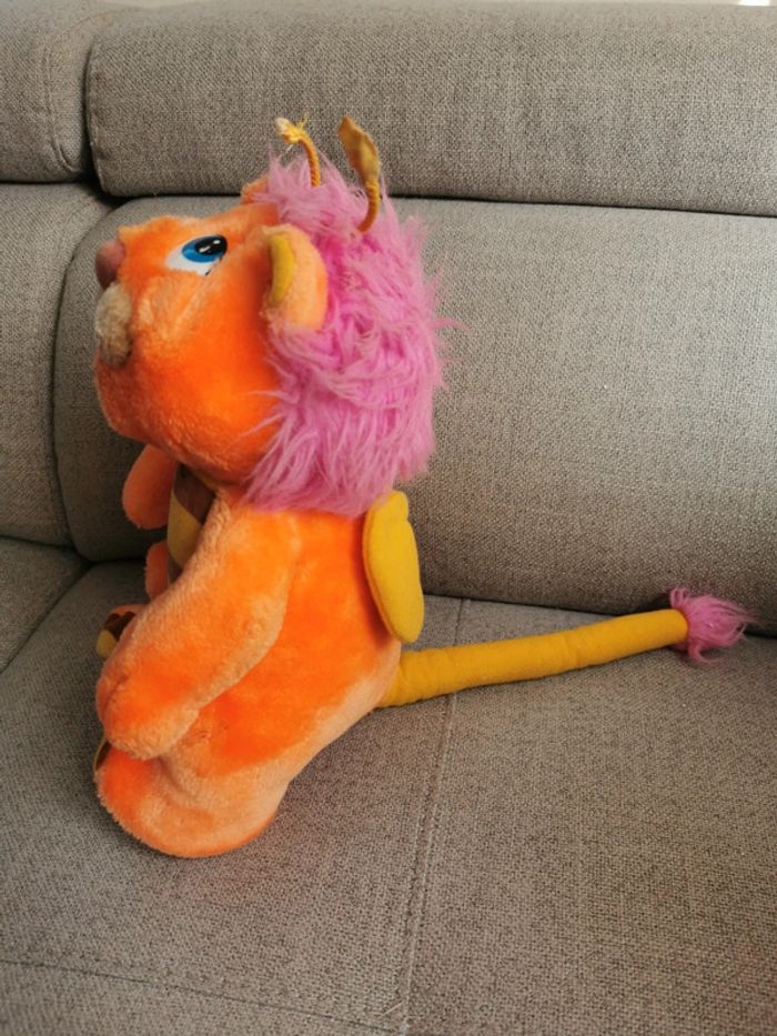 Peluche vintage 1984 Wuzzles Bumble lion Hasbro 30cm - photo numéro 3