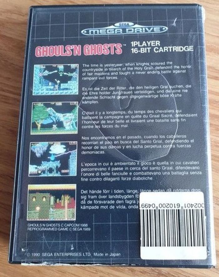 Ghouls'n Ghosts - SEGA Megadrive Mega Drive - Complet - PAL - photo numéro 6