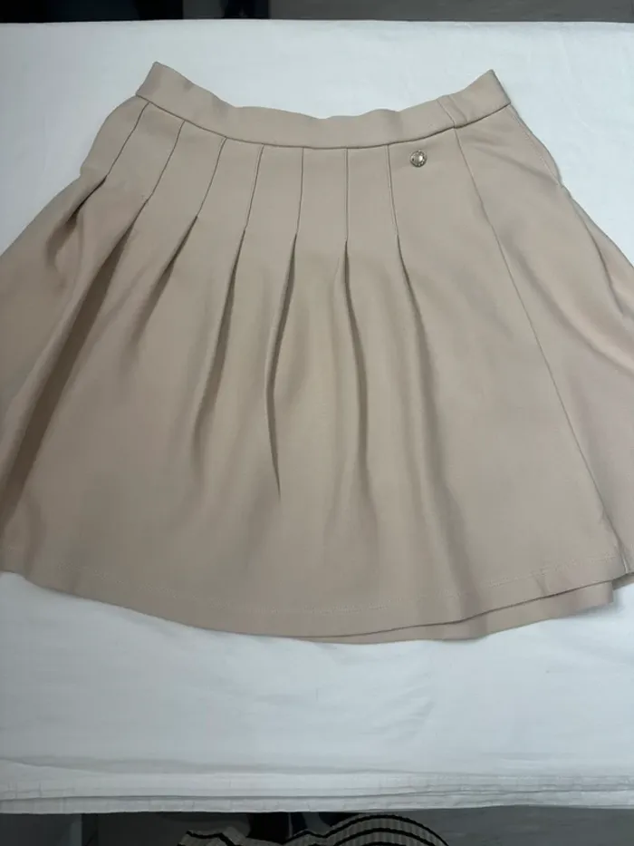 Jupe plissée Zara – Beige – Taille 13-14 ans