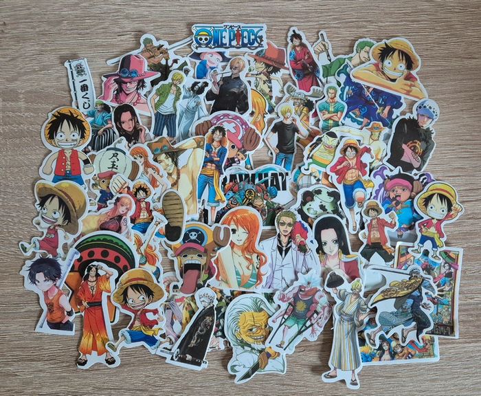 Lot de 50 stickers/ autocollants One Piece - photo numéro 4