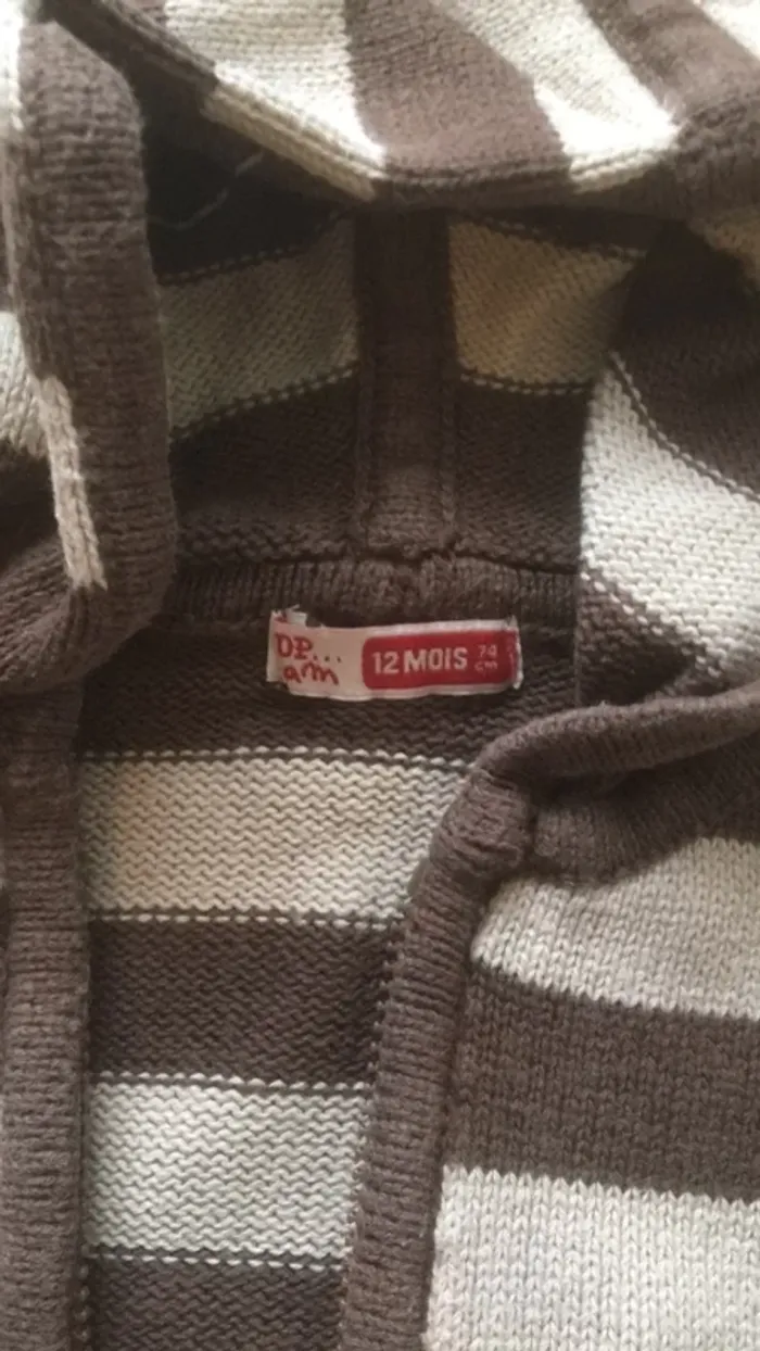 Gilet zippé à capuche - photo numéro 2