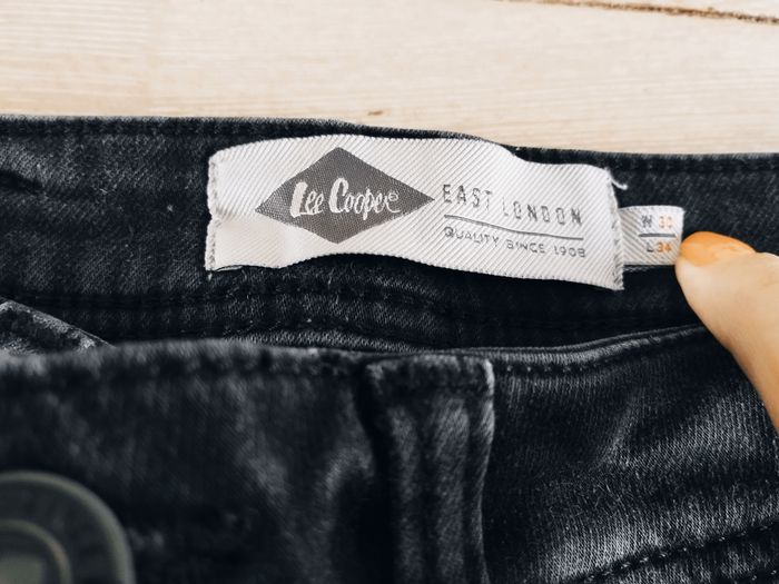Jean noir homme Lee Cooper - photo numéro 2
