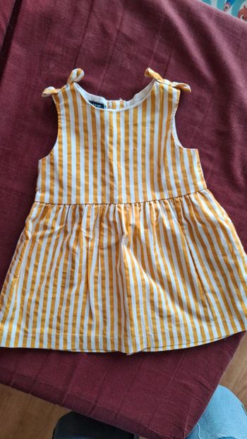 Robe d’été à rayures