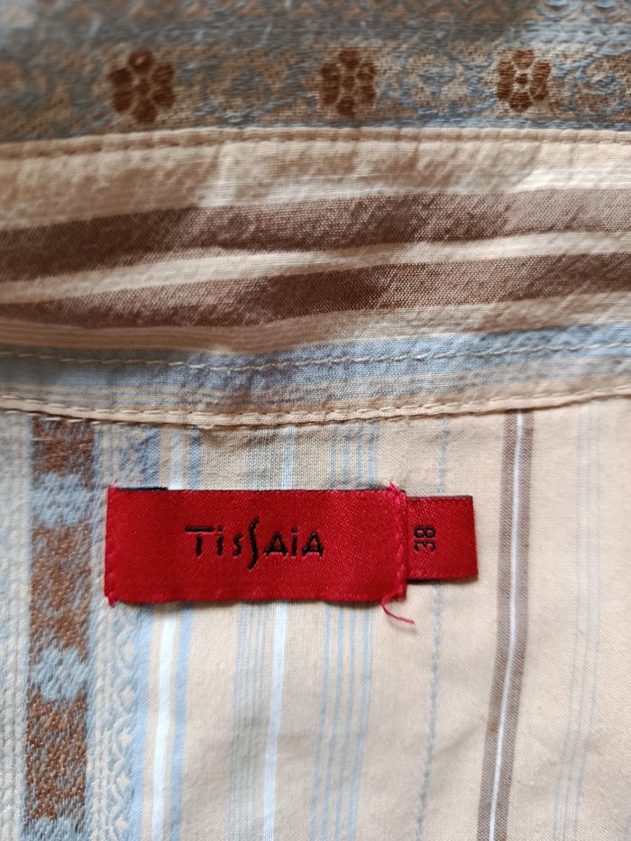 Chemise femme marque tissaia taille 38 - photo numéro 3