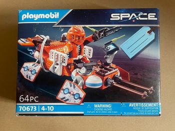 Playmobil Space 70673 Set cadeau Pilote et navette rapide