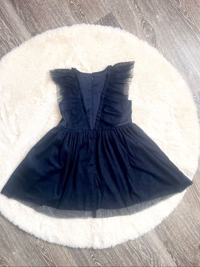 Robe de soirée bleue marine 5 ans - photo numéro 4