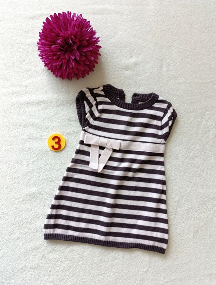 Robe d'hiver rayée 3M