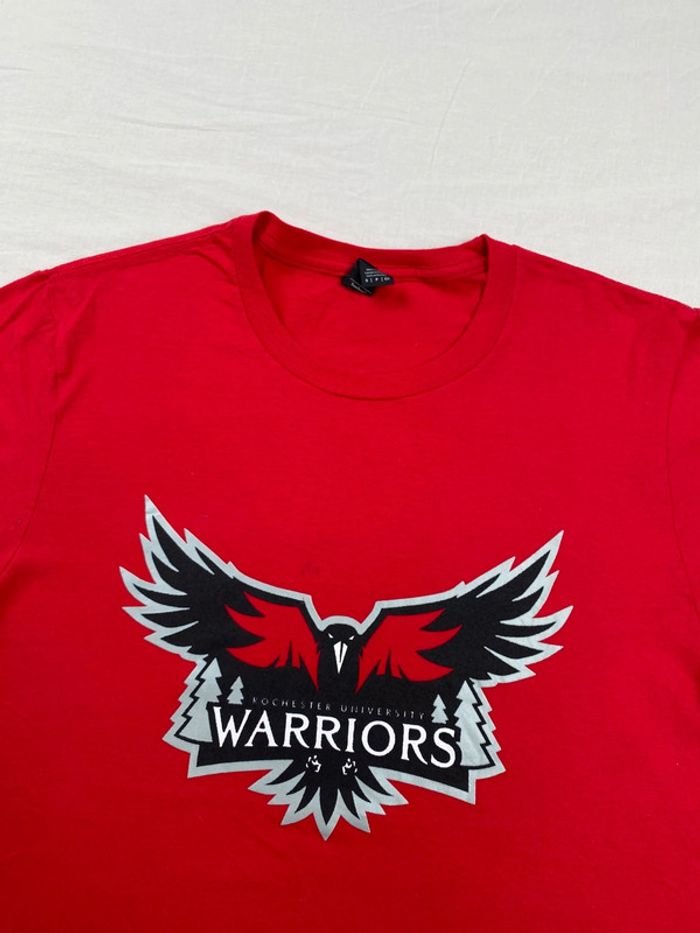T-shirt imprimé sport USA, homme, été, Rouge S - photo numéro 2