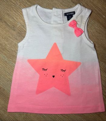 Débardeur rose fluo /