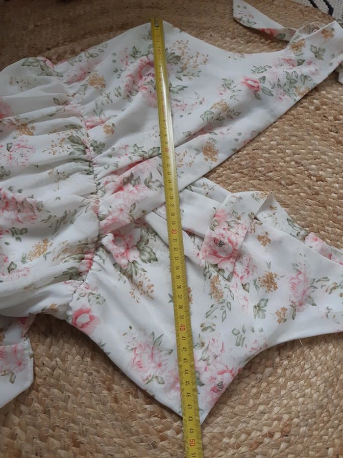 Robe longue fleurs Papillonne T40 - photo numéro 8