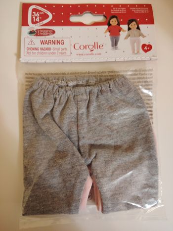 Lot de 2 leggings corolle