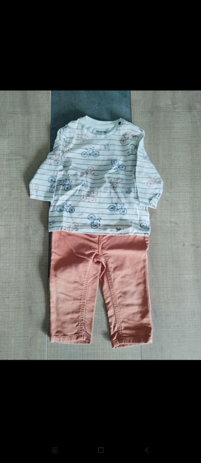 Ensemble bébé garçon 12 mois