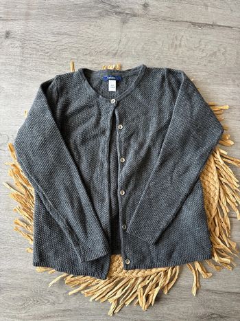 Gilet à paillettes okaidi 8 ans fille