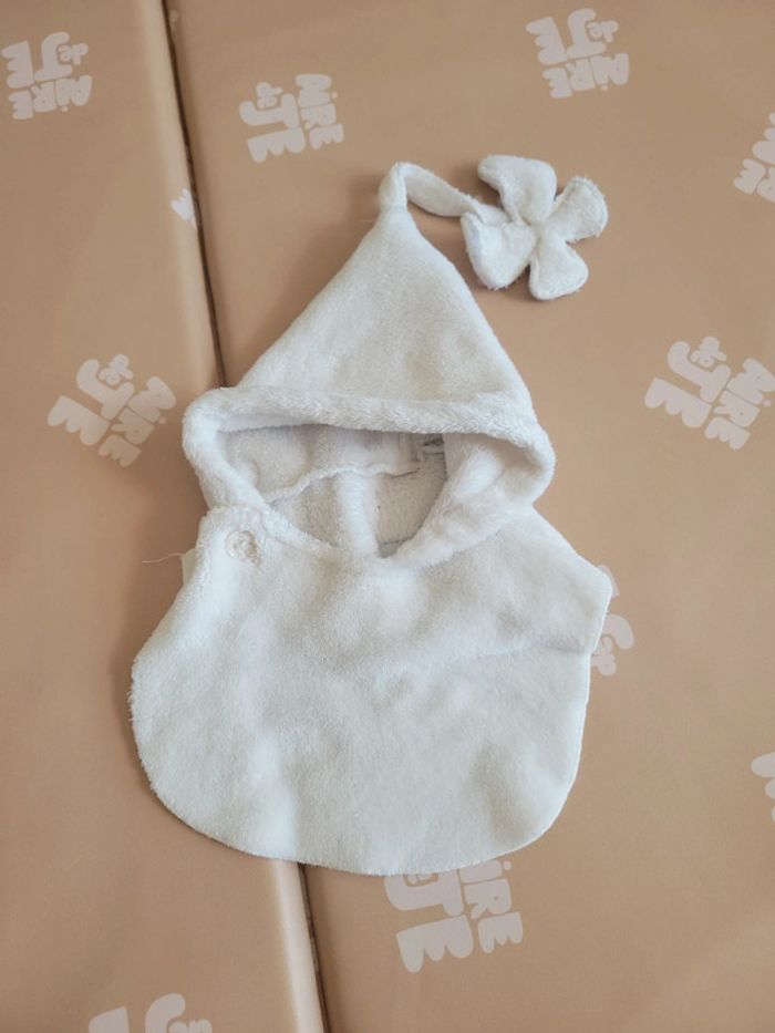 Cagoule de portage Zoli blanche – naissance à 8 mois
