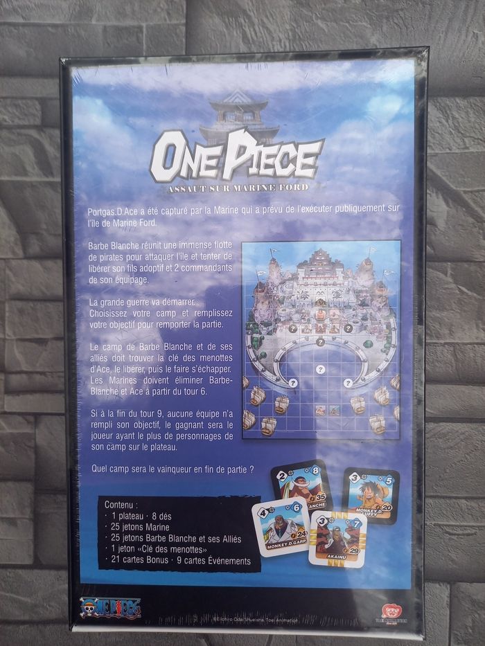 Lot OnePiece Jeu Assaut sur marine Ford et 2 puzzle - photo numéro 3