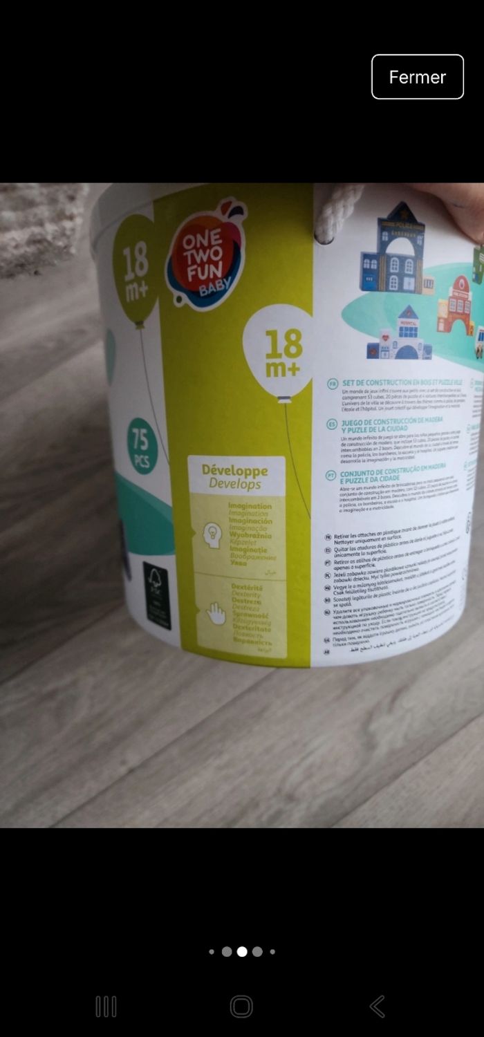 Jeu de construction véhicules et puzzle ville - photo numéro 3