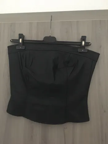 Bustier noir Rinascimento