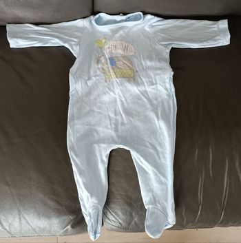 Pyjama bleu éléphant