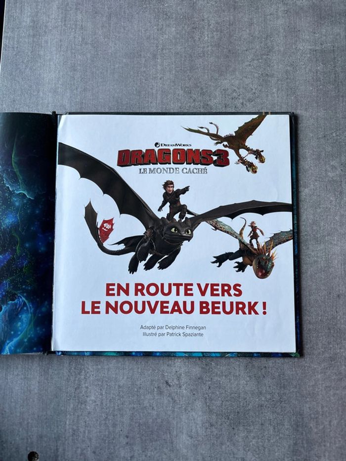 Livre, dragon 3 le monde caché - photo numéro 2
