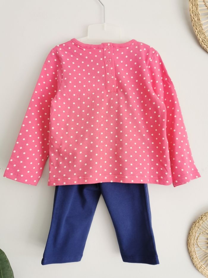 Ensemble 3 pièces Rose et bleu Bonprix 6/12 Mois - photo numéro 6
