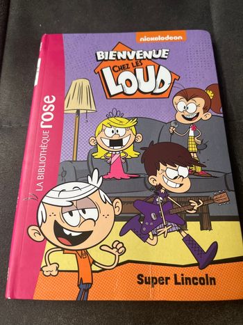 Livre bibliothèque rose bienvenue chez les loud tome 6