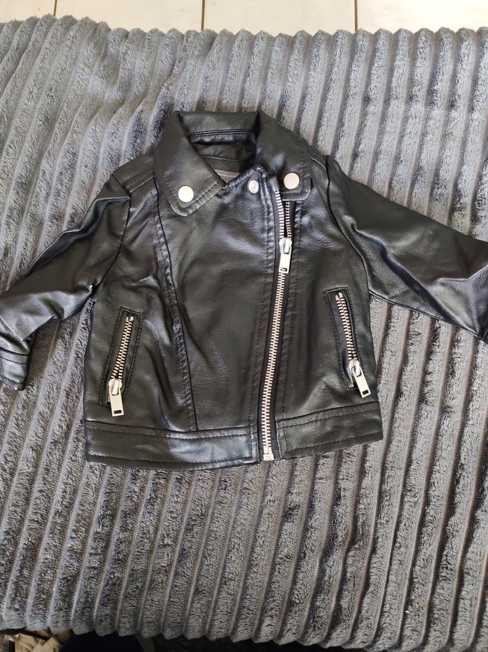 Veste en simili cuir - photo numéro 1
