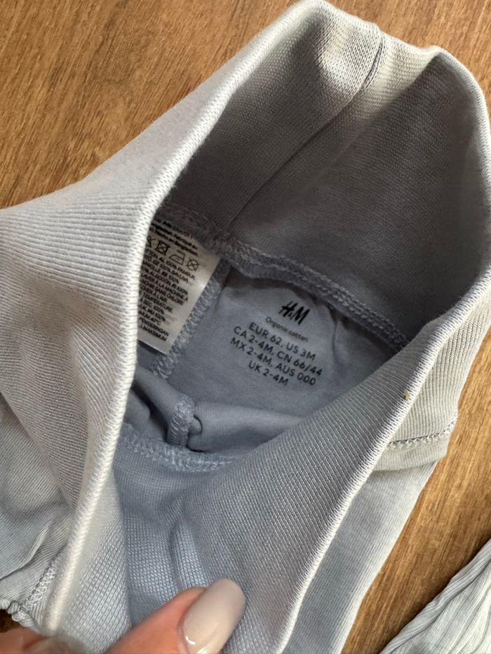 Lot 3 pantalons H&M 3 mois neuf - photo numéro 2
