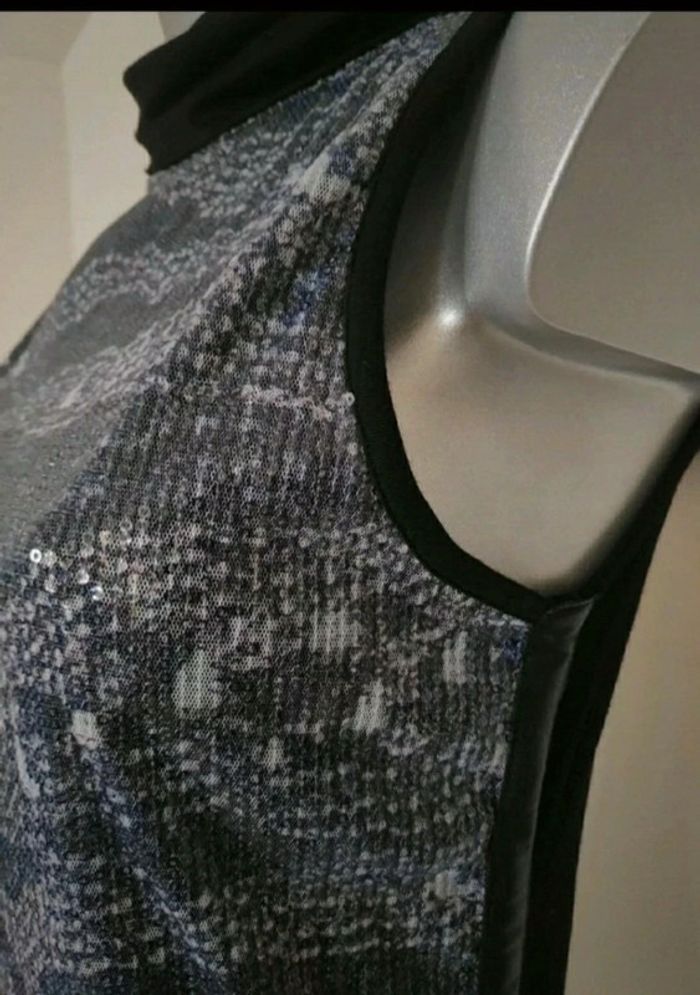Robe argentée Taille 38 - photo numéro 3