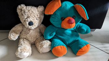 Lot de 2 peluches