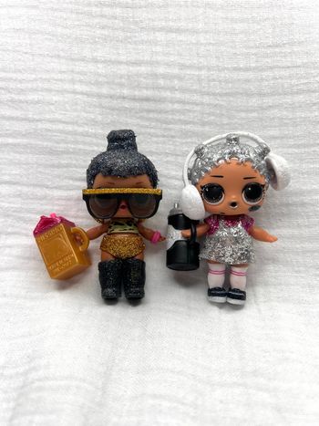 Lot LOL Surprise 2 poupées glitter avec accessoires !