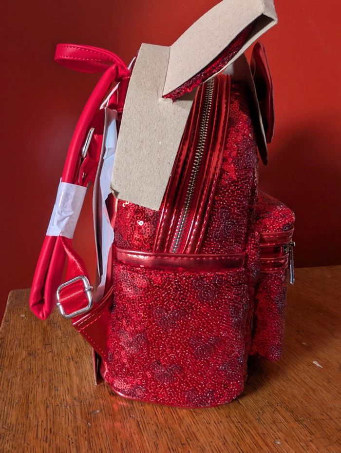 Loungefly rouge sequin mickey - photo numéro 5