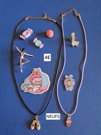 Bijoux NEUFS pour petite fille