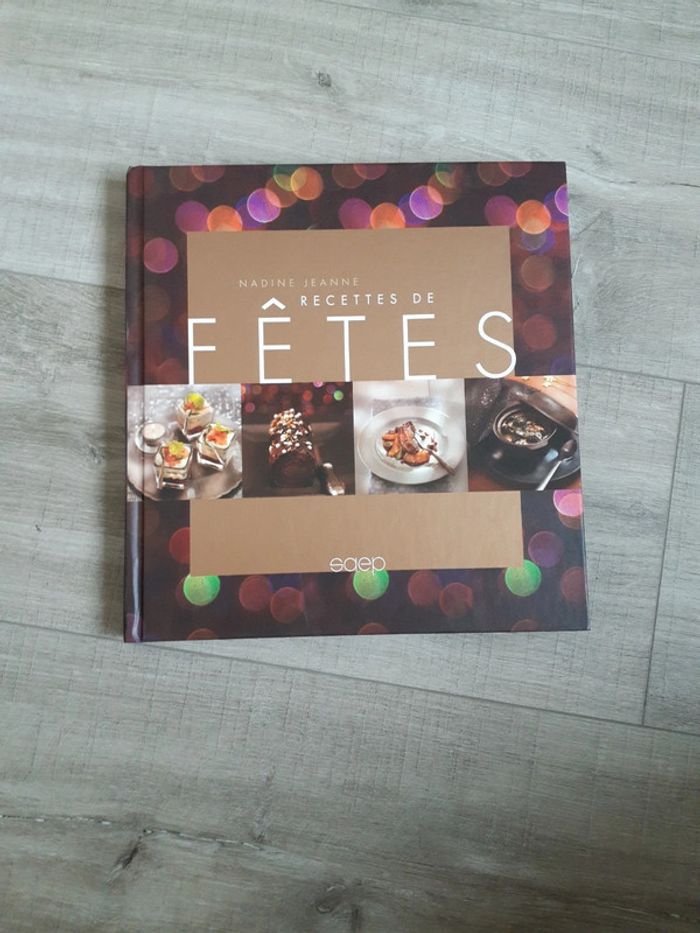 Livre Recettes de Fetes