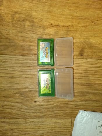 Pokémon version Émeraude et Vert Feuille cartmod GameBoy Advance