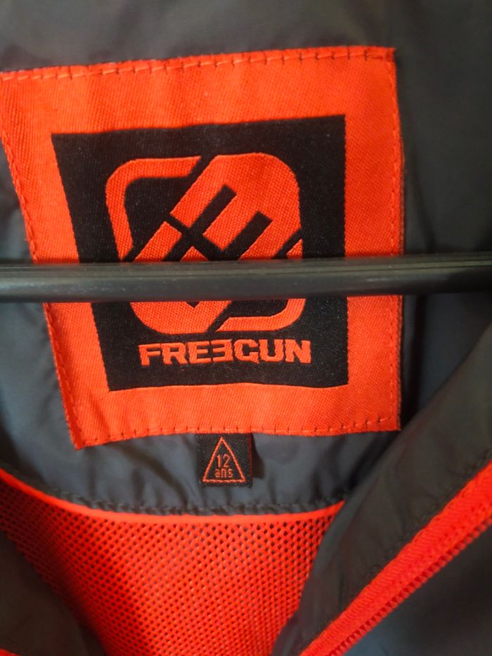 Veste coupe vent freegun 12 ans - photo numéro 2