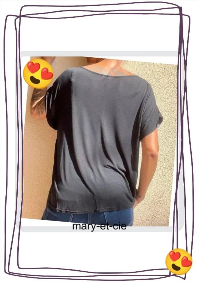 SOLDÉ - Haut manches courtes taille XL - Naf Naf - photo numéro 4