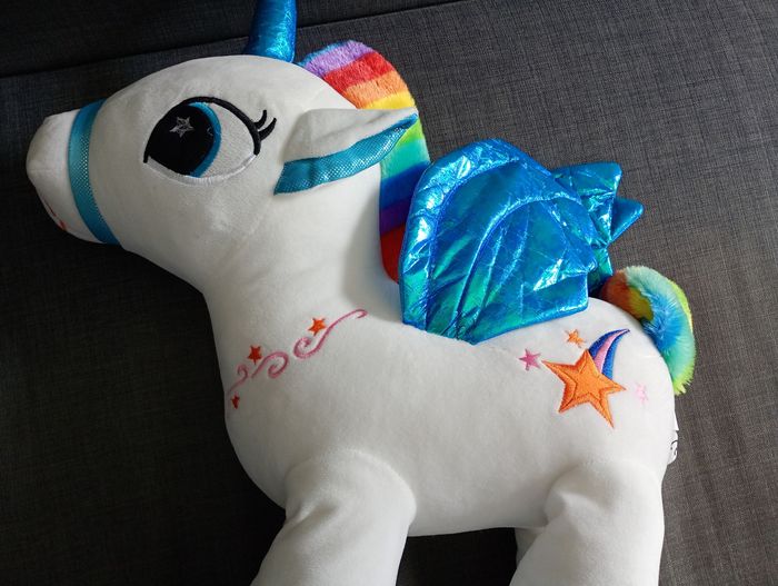 Peluche licorne xxl peluche licorne xxl - photo numéro 3