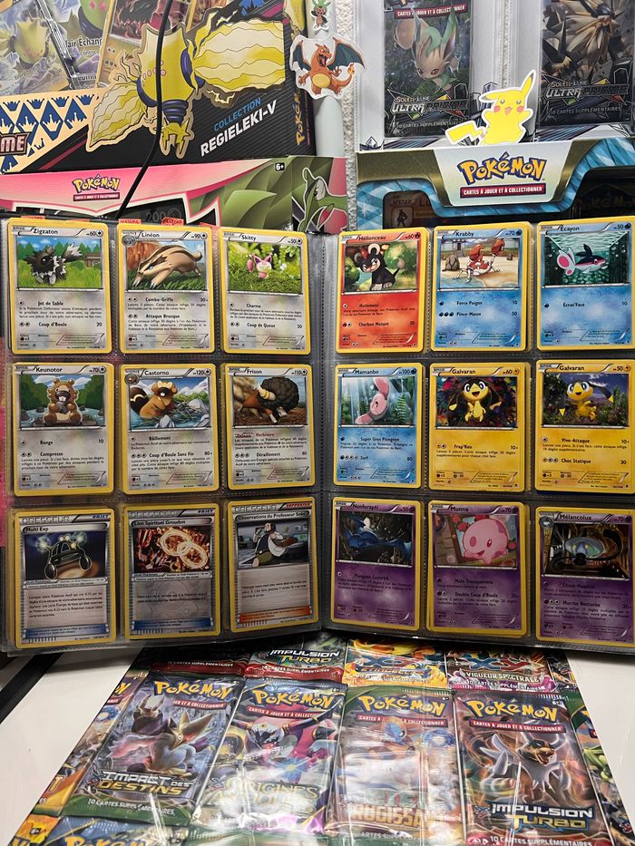 Lot de cartes Pokémon - Extensions Confondues Noir&Blanc/XY/Soleil&Lune/Appel des légendes/Diamant&Perle - photo numéro 9