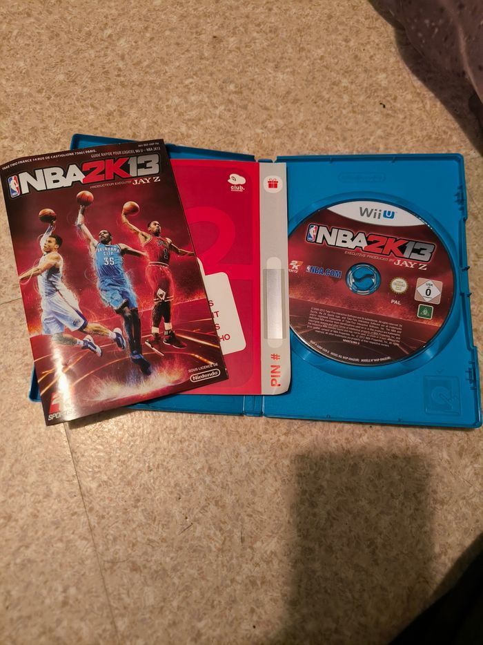 Jeu Wii U NBA 2K13 rare - photo numéro 2
