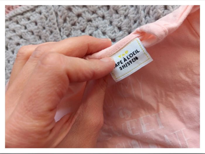 T-shirt 3 mois - photo numéro 3