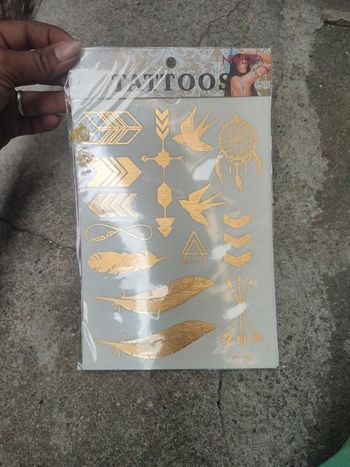 Tatouage plaquette temporaire