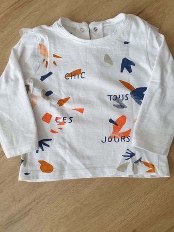 Tee shirt ML fille 18mois