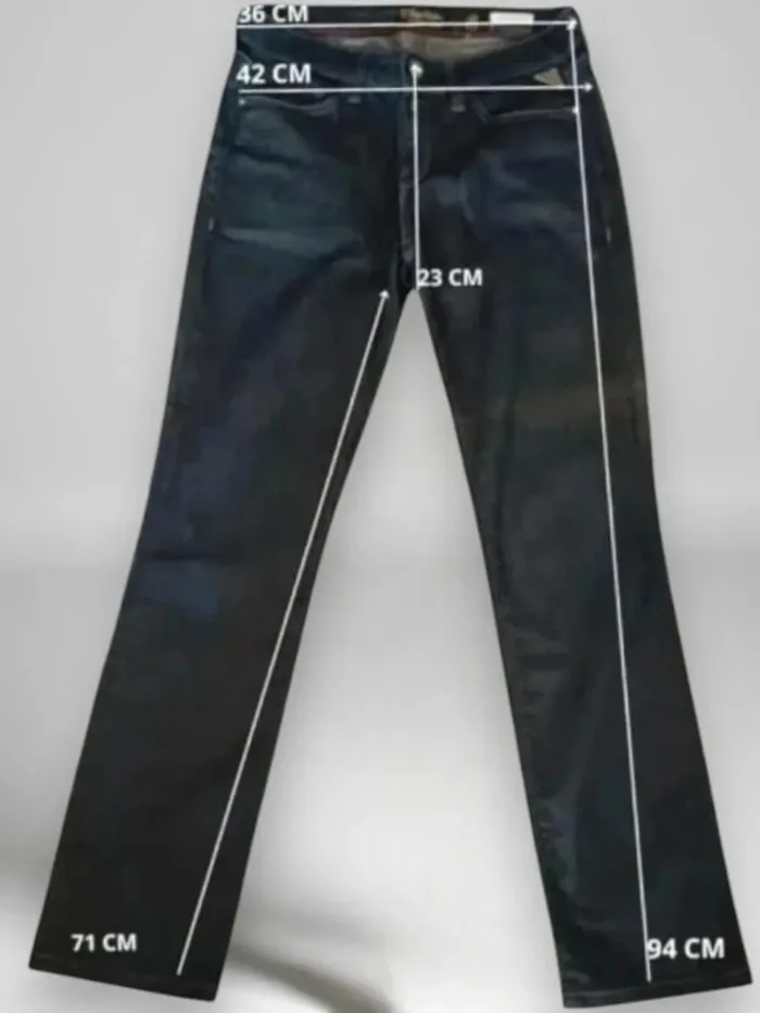 Jean Replay modéle ruchira ,coupe slim ,taille basse ,extensible - photo numéro 12