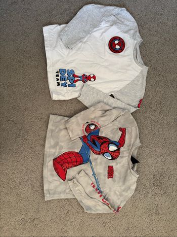 2 t-shirt souder man 5 ans