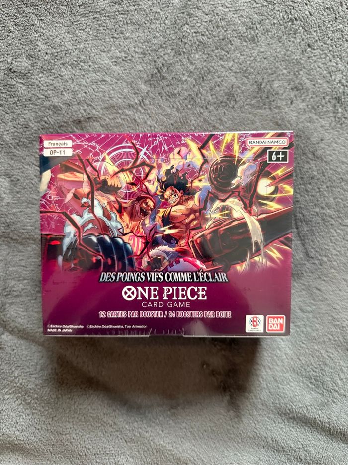 Display One Piece OP11 - Des poings vifs comme l’éclair - VF - Neuf