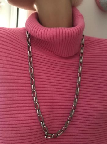 Collier chaîne sautoir gros maillon Dyrberg Kern