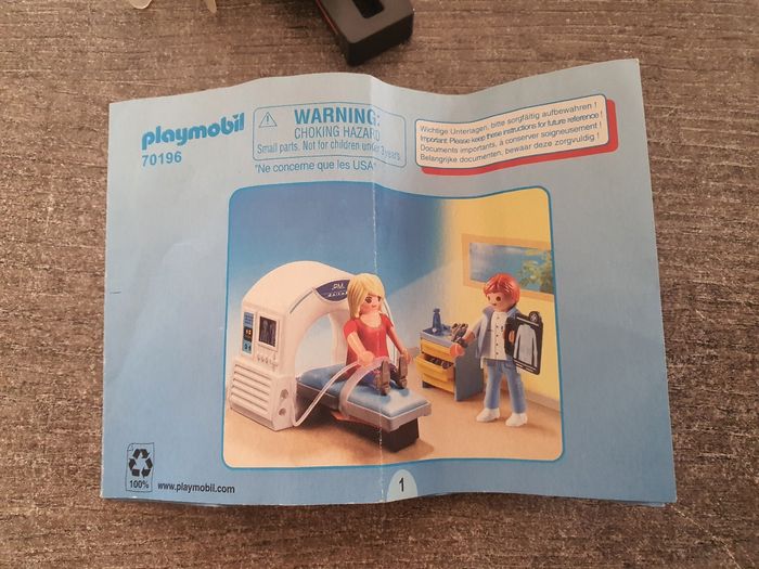 Salle de radiologie playmobil 70196 - photo numéro 4