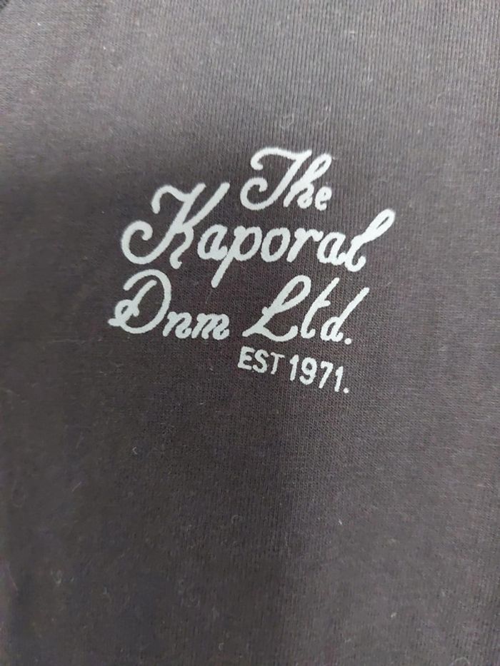 Tee-shirt noir kaporal - photo numéro 3