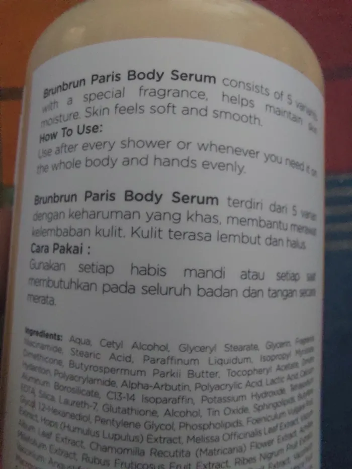 Body serum/crème pour le corps Brun Brun - photo numéro 4
