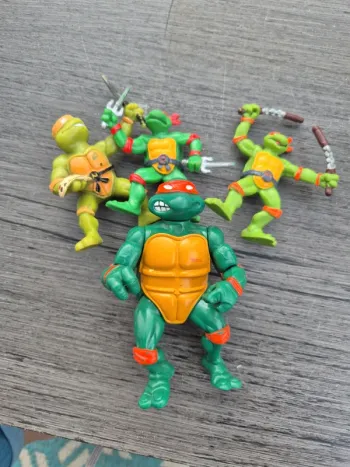 Lot figurines tortues ninja